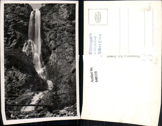 648119,Foto Ak Ötschergräben Mirafall Wasserfall b. Wienerbruck Annaberg