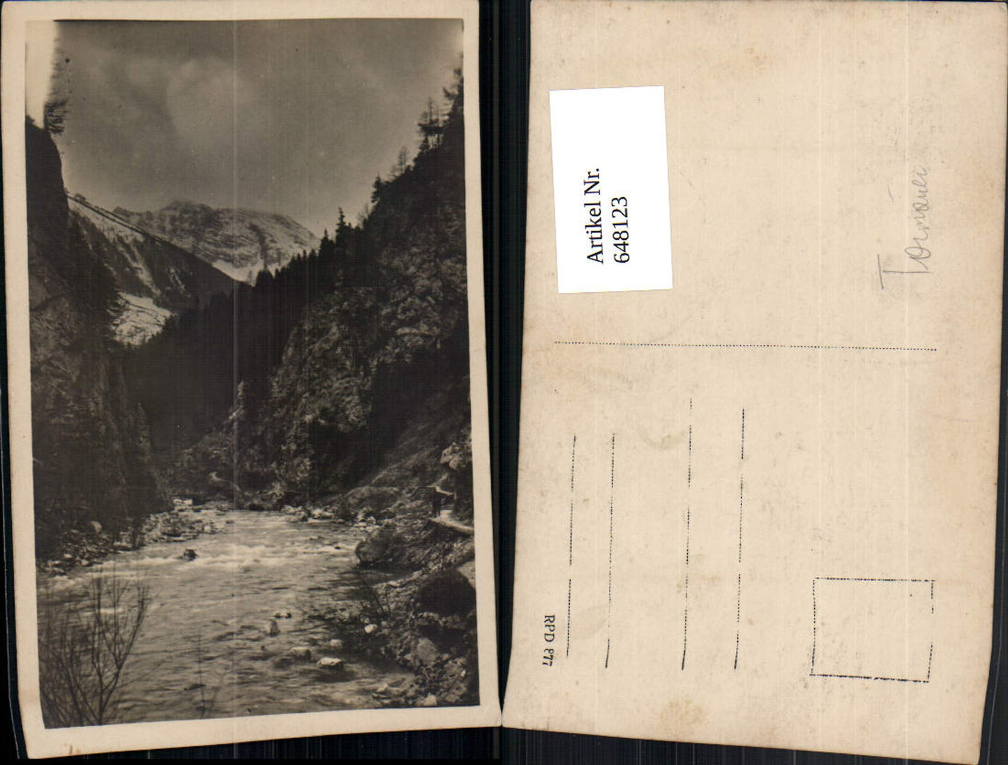 648123,Foto Ak Tormäuer b. Gaming Lackenhof