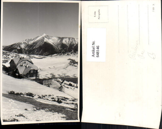 648146,Foto Ak Reichenau a. d. Rax Ottohaus