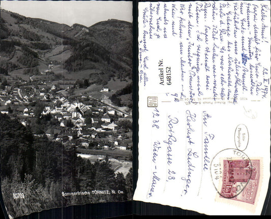 648152,Foto Ak Türnitz Totale