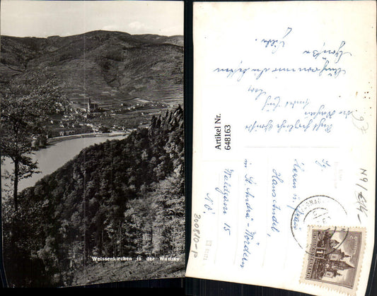 648163,Foto Ak Weißenkirchen i. d. Wachau