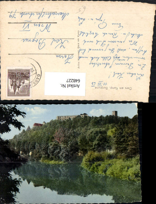 648227,Gars a. Kamp Burgruine