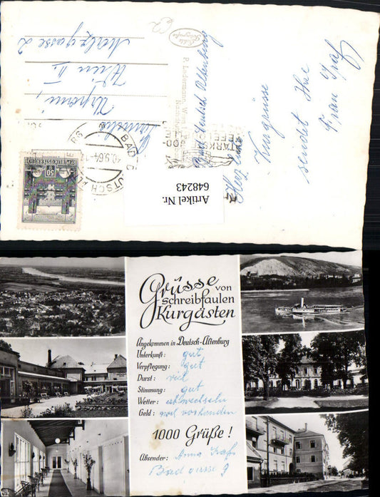 648243,Schreibfaul Schreibfaulheit Bad Deutsch-Altenburg Schiff Dampfer