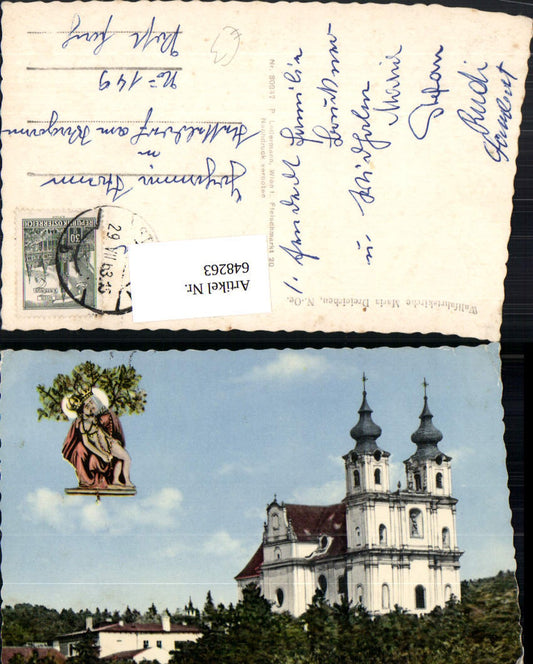 648263,Fotomontage Wallfahrtskirche Maria Dreieichen Rosenburg-Mold Gnadenmutter