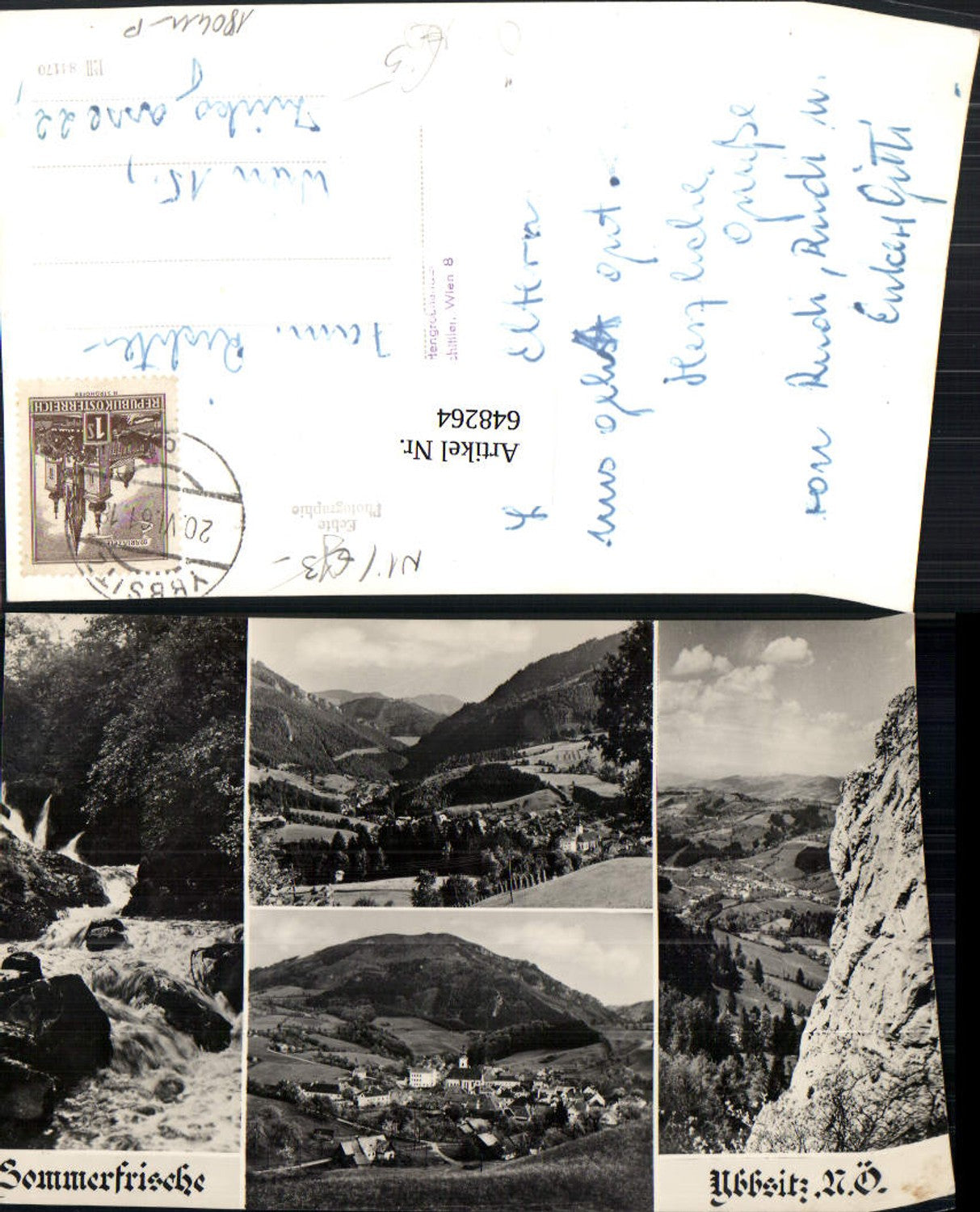 648264,Mehrbild Ak Ybbsitz Ansichten