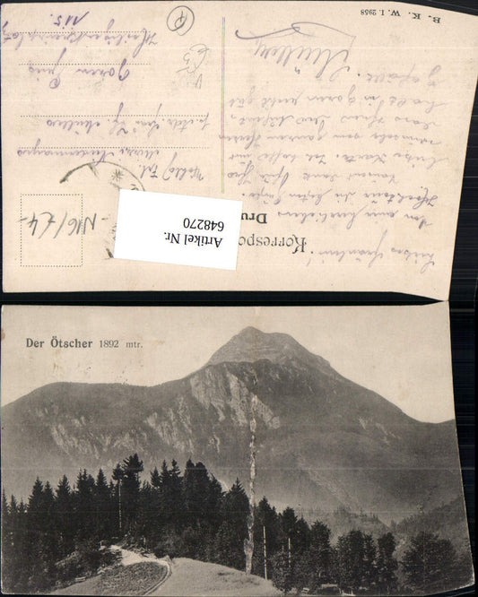 648270,Der Ötscher Lackenhof Gaming pub B.K.W.I. 2958