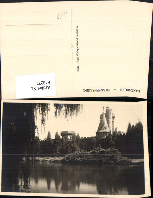 648272,Foto Ak Laxenburg Franzensburg