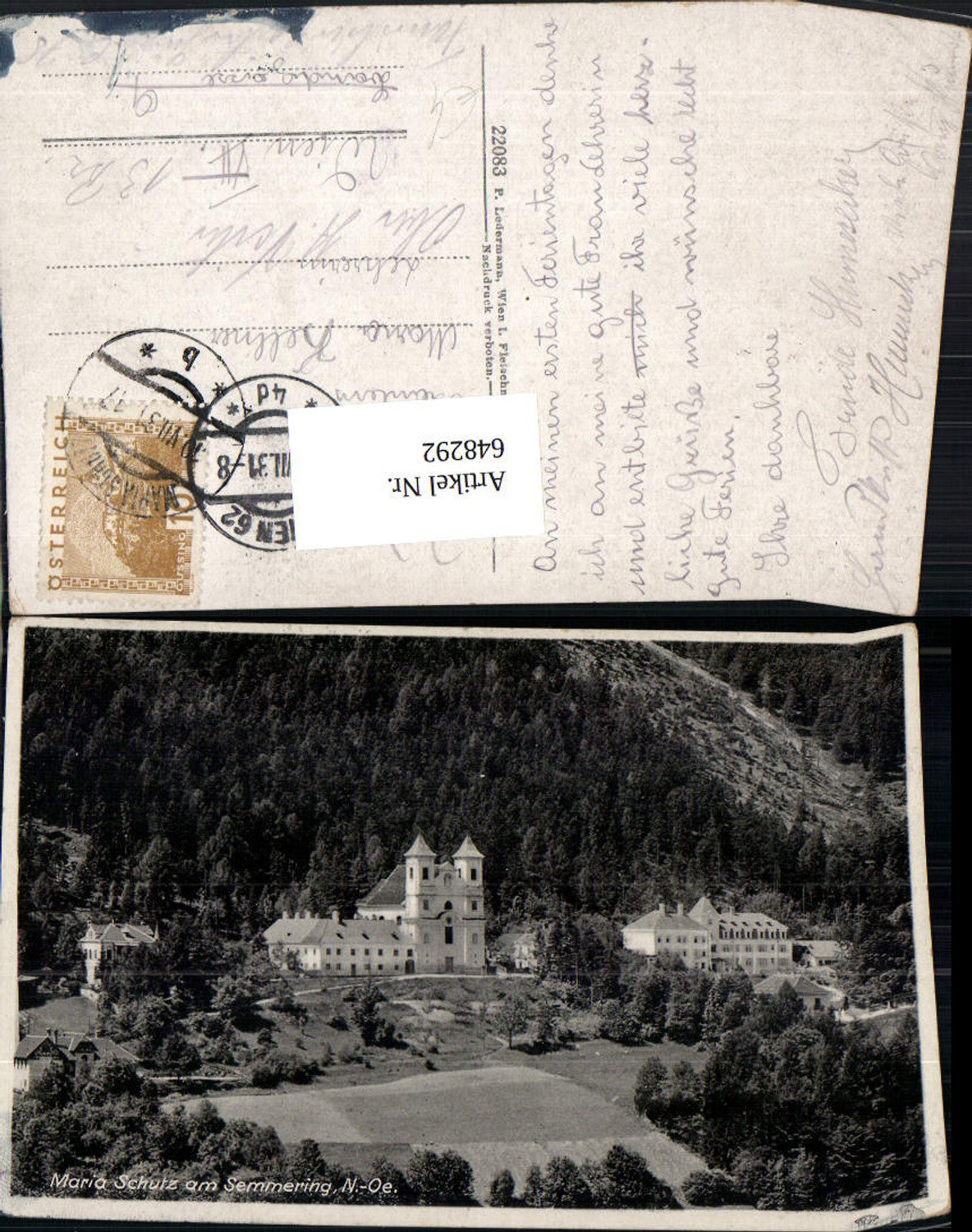 648292,Maria Schutz Schottwien a. Semmering Wallfahrtskirche