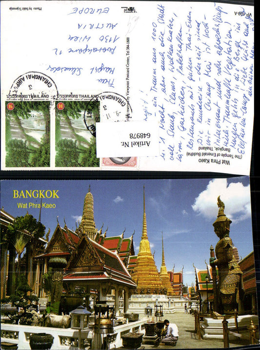 648978,Wat Phra Kaeo The Temple of Emerald Buddha Bangkok Thailand