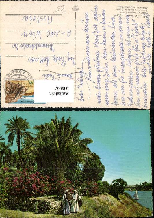 649067,Aswan Tropical Garden Assuan Tropischer Garten Volkstypen Ägypten