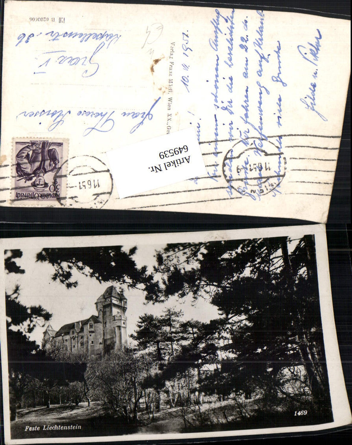 649539,Burg Liechtenstein bei Mödling Hinterbrühl