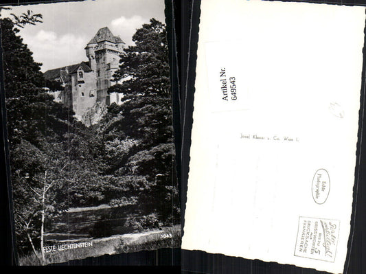 649543,Burg Liechtenstein bei Mödling Hinterbrühl