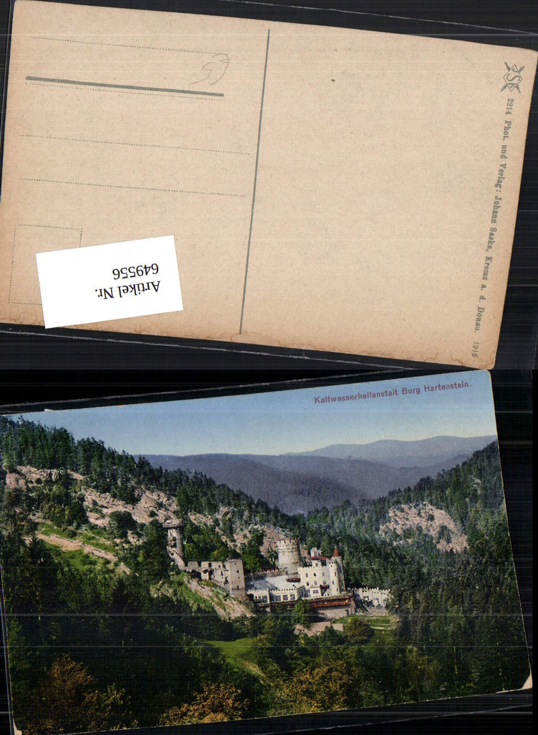 649556,Burg Hartenstein bei Els Weinzierl am Walde