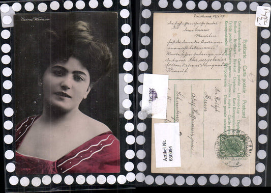 650094,Foto-AK Czerci Werner Portrait Schauspielerin