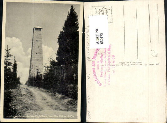 650175,Jauerlingwarte Hieflers-Gipfelhaus Maria Laach am Jauerling Aussichtsturm