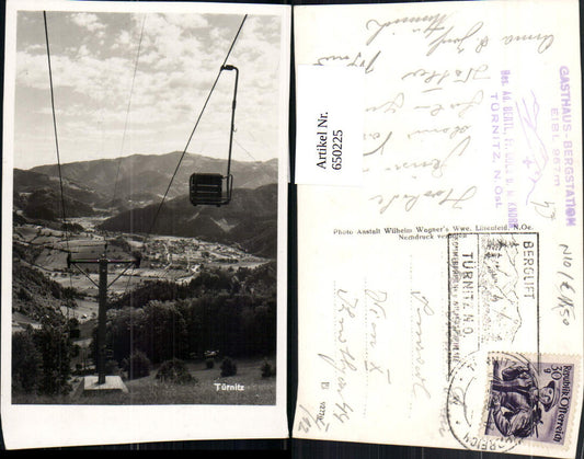 650225,Foto Ak Türnitz Berglift