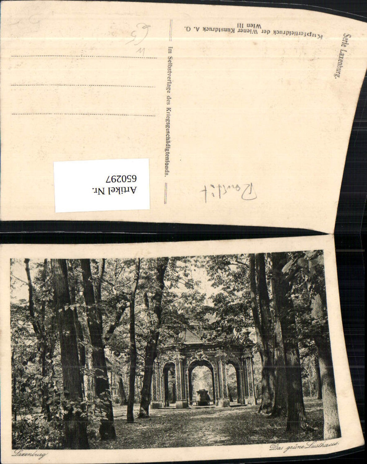 650297,Laxenburg Das grüne Lusthaus Franzensburg