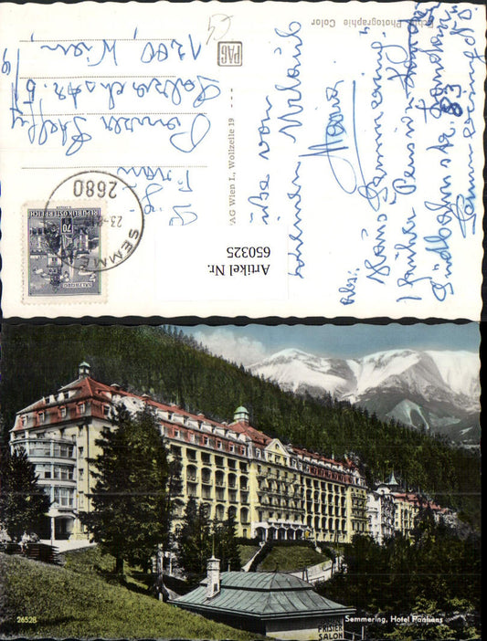 650325,Semmering Hotel Panhans