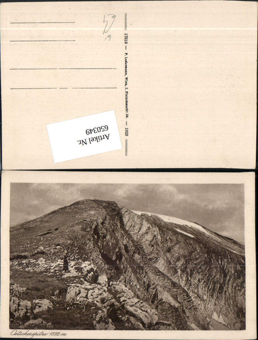 650349,Ötscherspitze Gipfel Ötscher b. Lackenhof