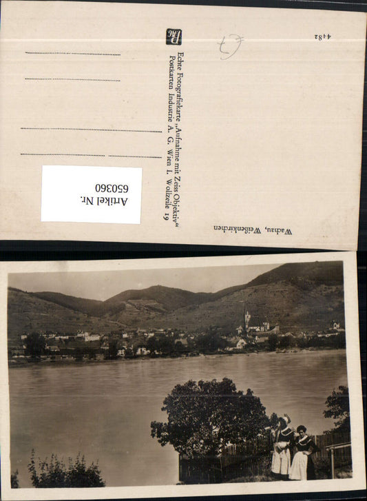 650360,Foto Ak Weißenkirchen in der Wachau