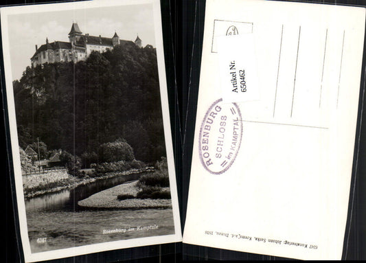 650462,Rosenburg im Kamptale Kamp