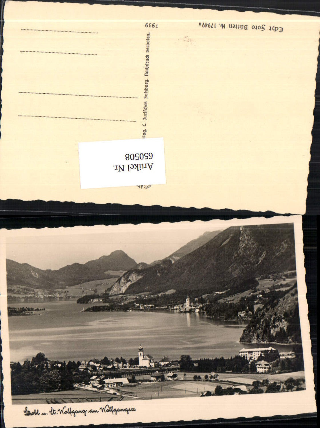 650508,Strobl St. Wolfgang am Wolfgangsee