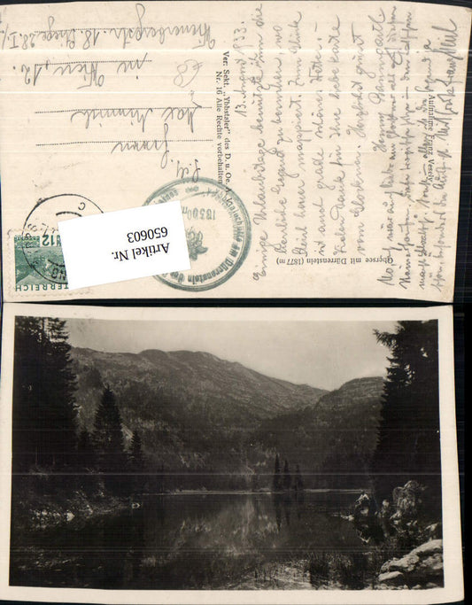 650603,Obersee m. Dürrenstein b. Lunz am See