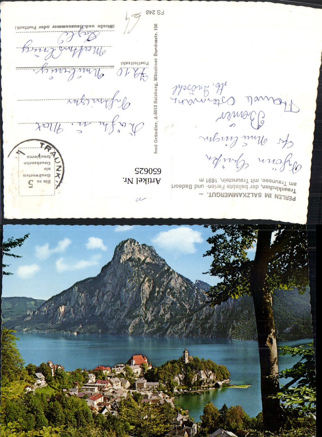 650625,Traunkirchen a. Traunsee Traunstein