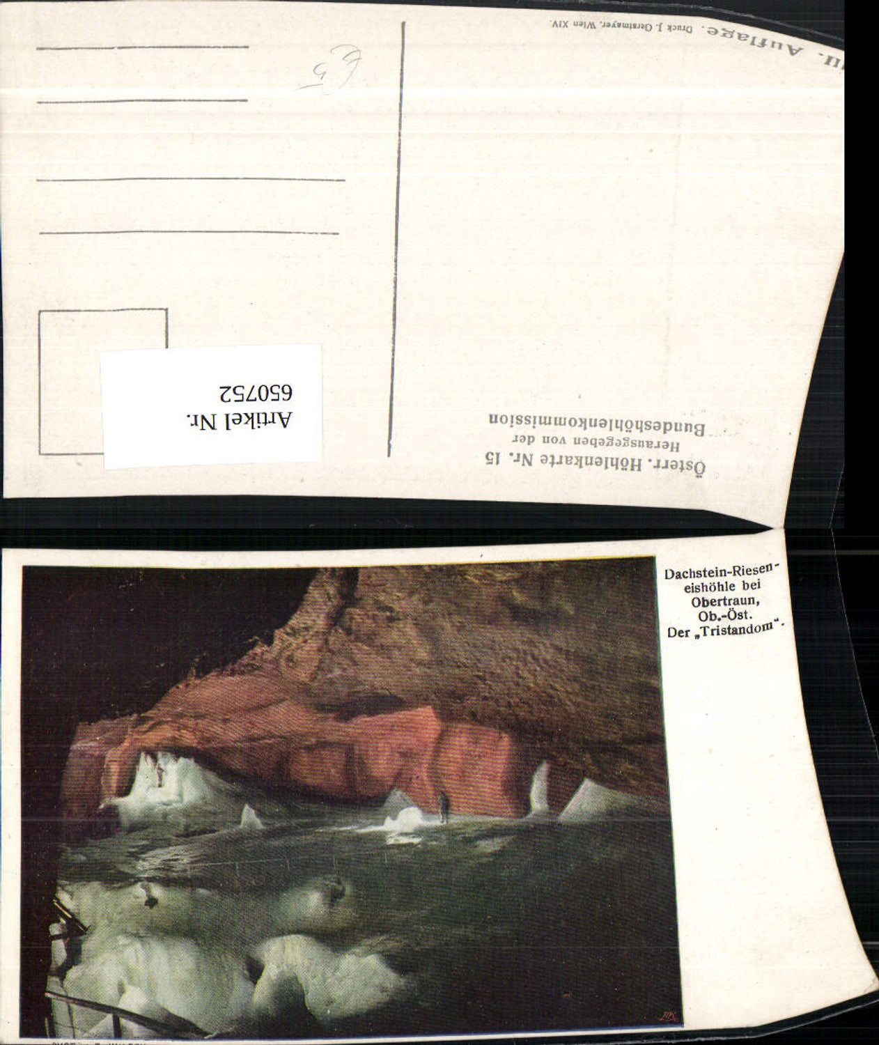 650752,Obertraun Dachstein-Rieseneishöhle Der Tristandom Höhle