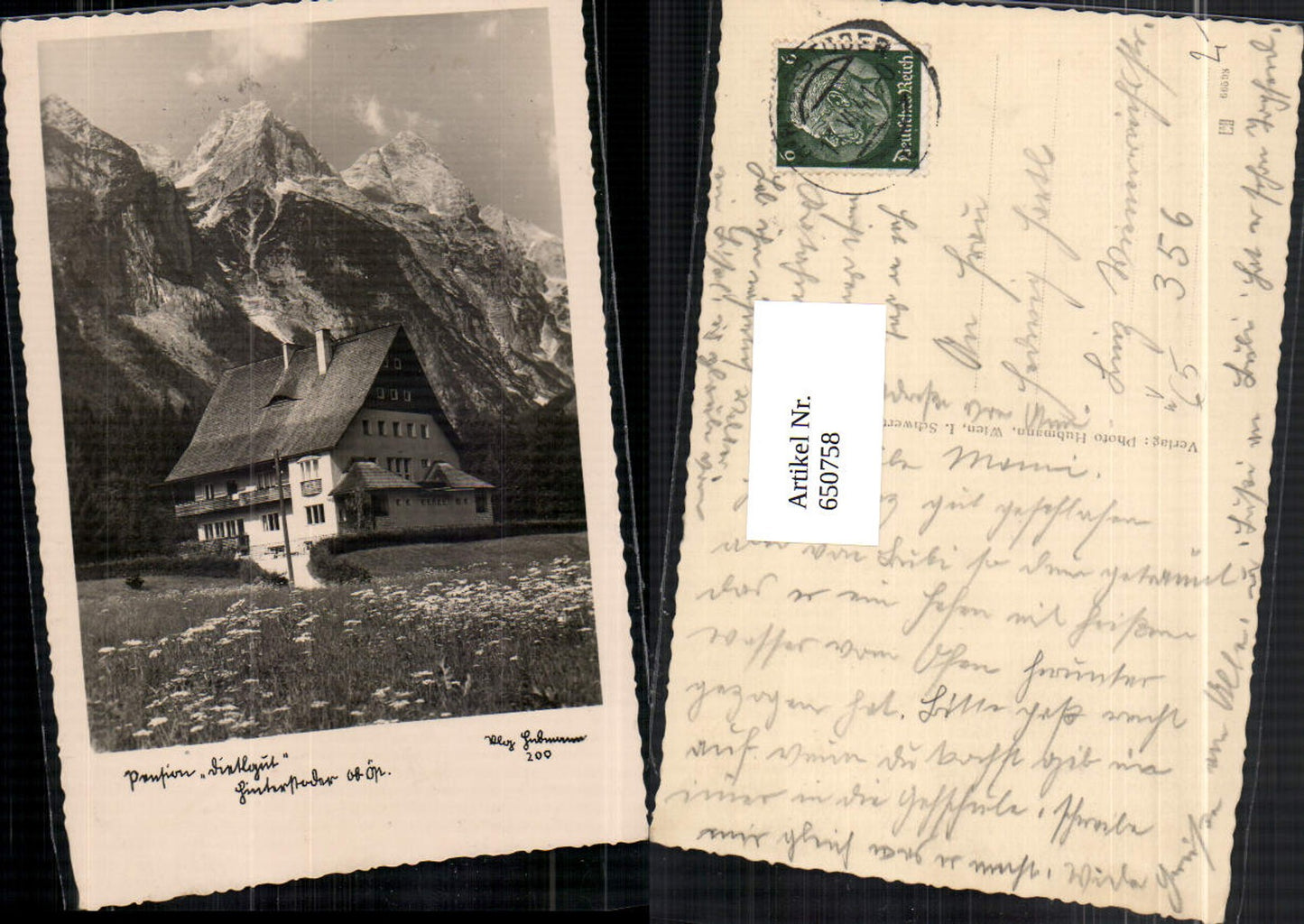 650758,Hinterstoder Pension Dietlgut pub Hubmann 200