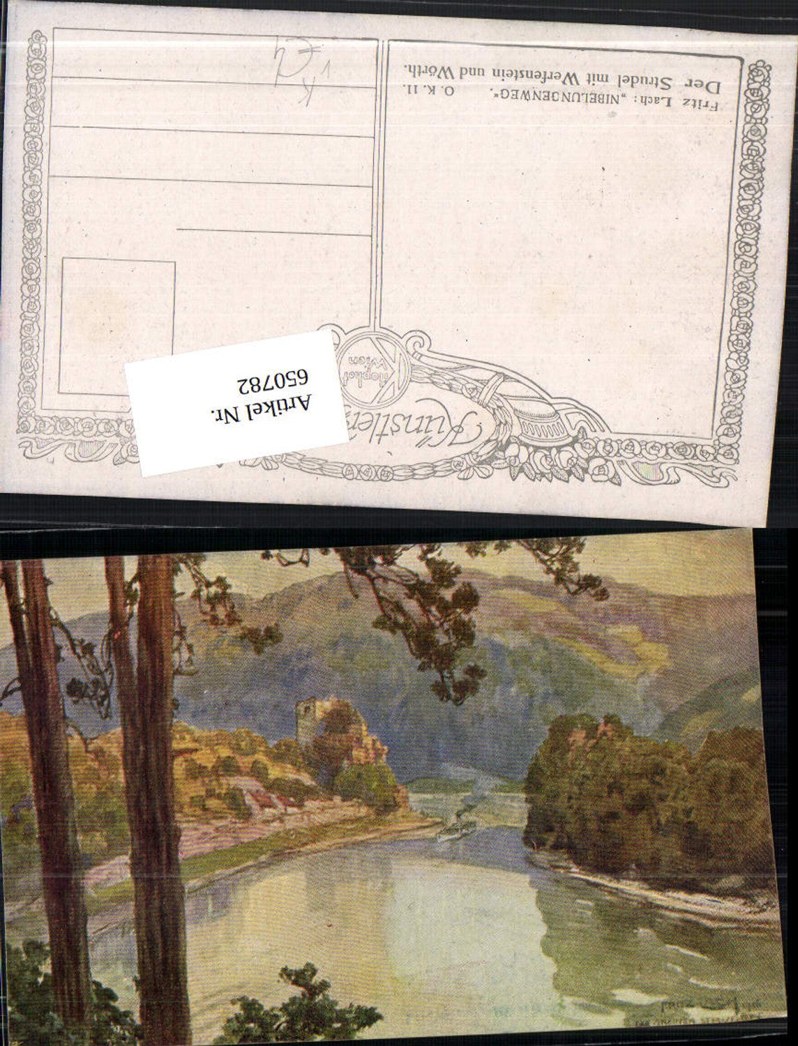 Fritz Lach Struden Strudengau Grein Werfenstein Wörth Burg St. Nikola pub Kilophot O.K.11