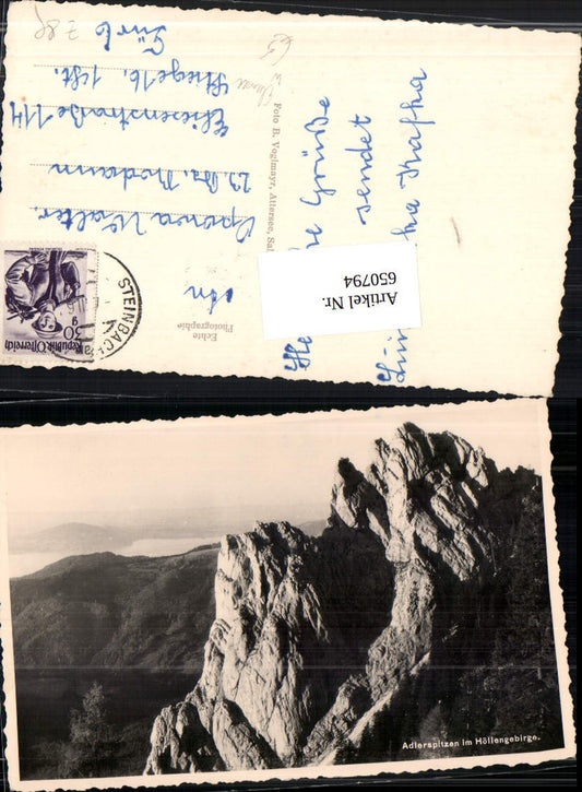 650794,Adlerspitzen im Höllengebirge Ebensee