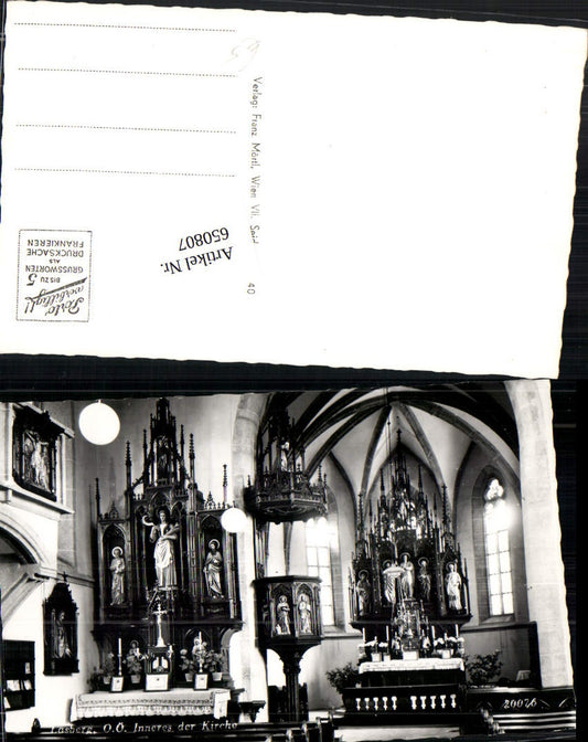 650807,Lasberg bei Freistadt Altar Kirche