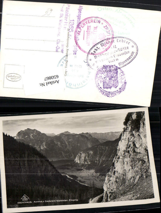 650867,Obertraun Dachstein Eishöhle Eingang