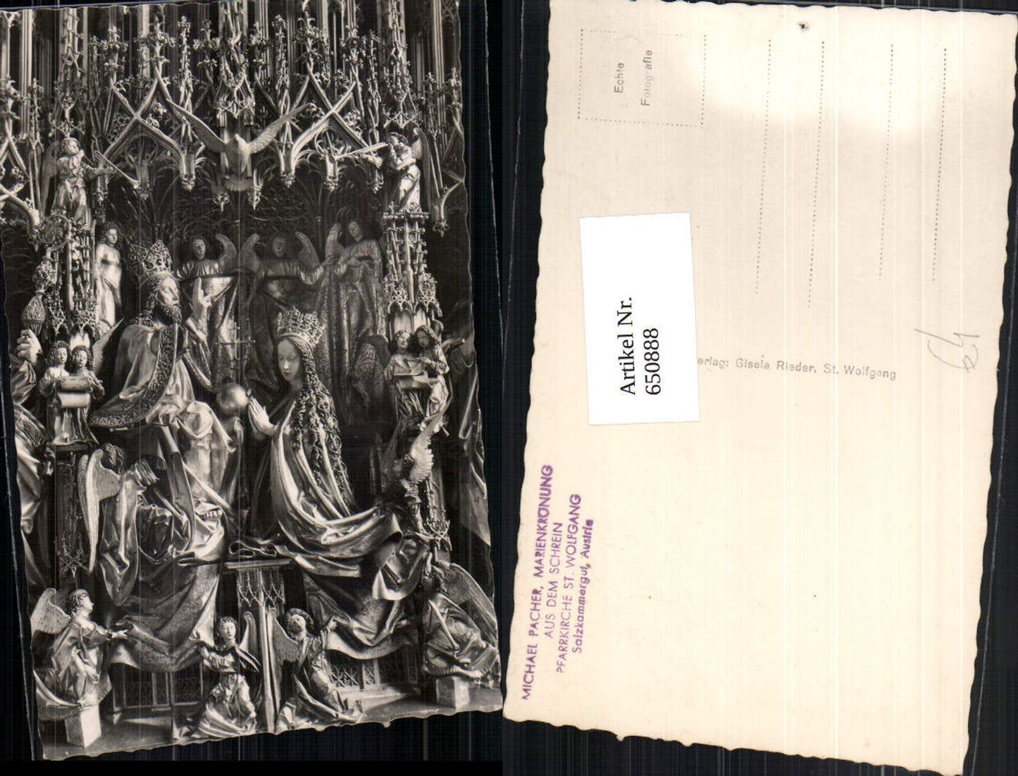 650888,St. Wolfgang am Wolfgangsee Kirche Altar Michael Pacher