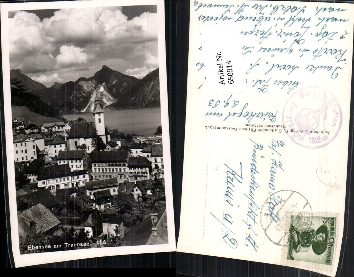 650914,Ebensee am Traunsee