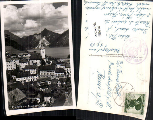 650914,Ebensee am Traunsee