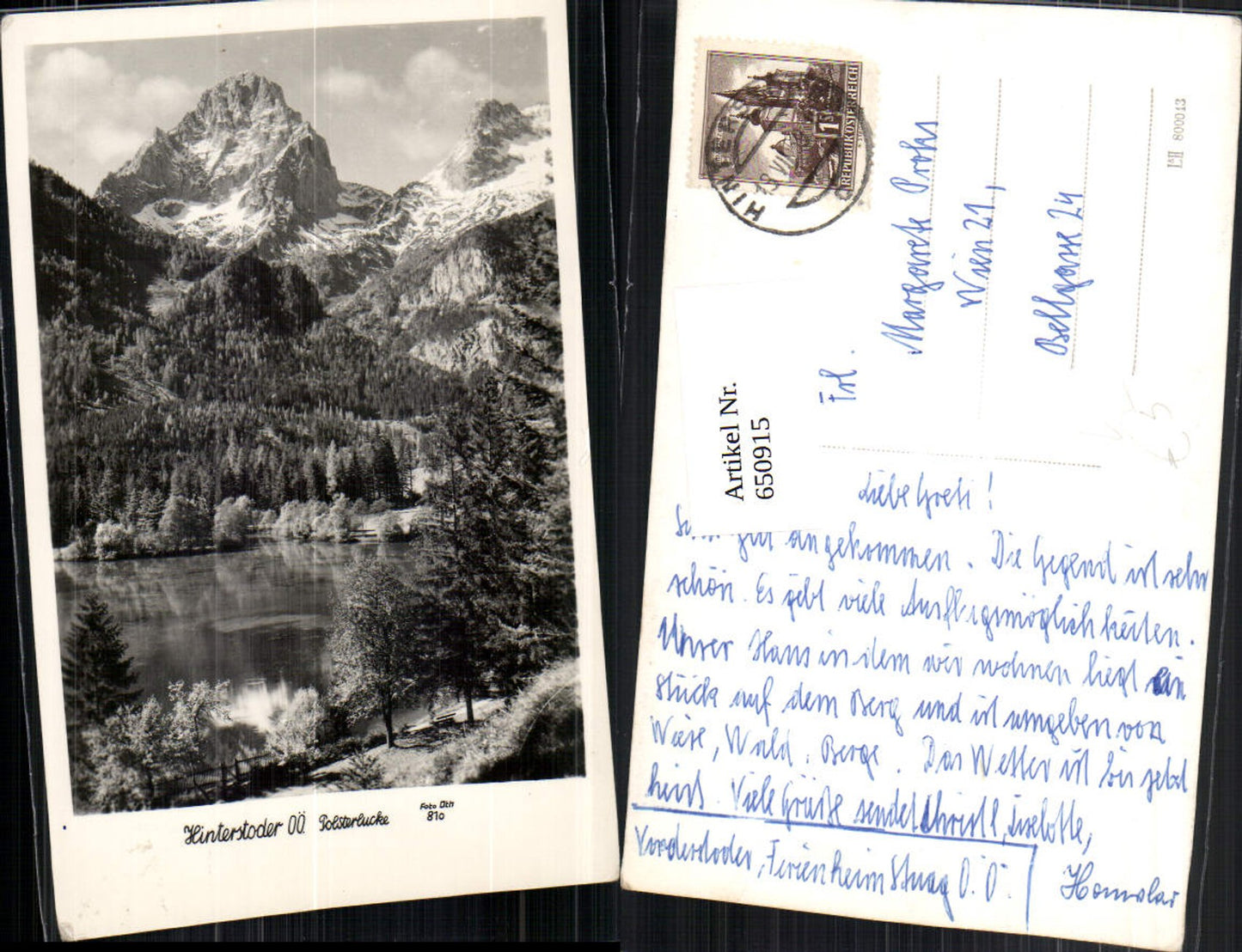 650915,Hinterstoder Polsterlucke pub Foto Oth 810