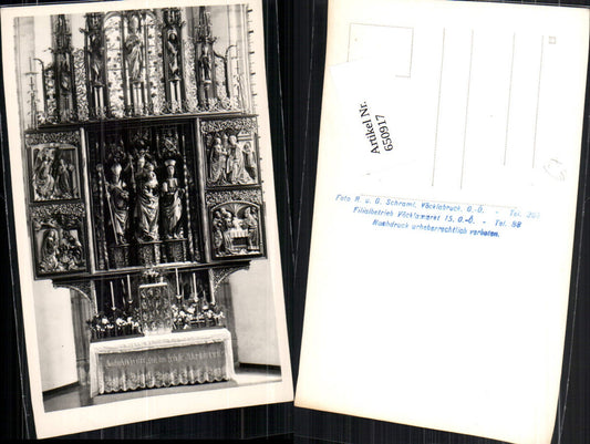 650917,Foto-AK Gampern Altar Kirche