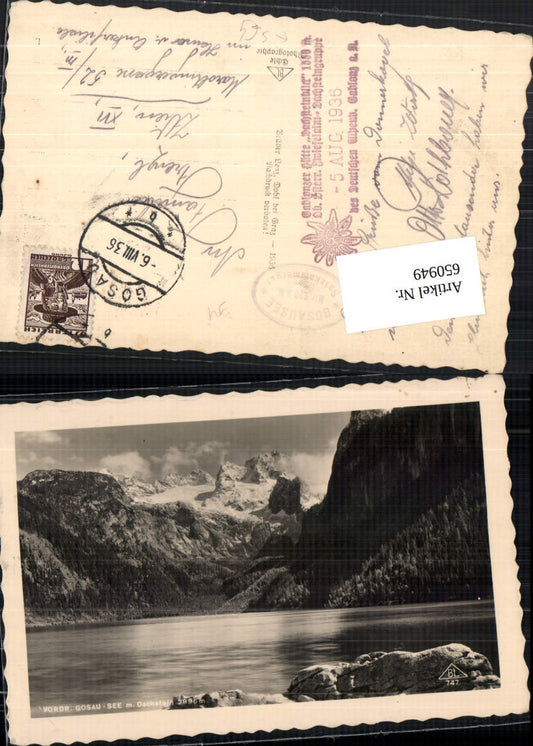 650949,Vorderer Gosausee Gosau Dachstein
