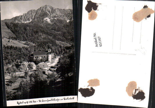 651167,Foto Ak Spital am Pyhrn St Leonhardkirche