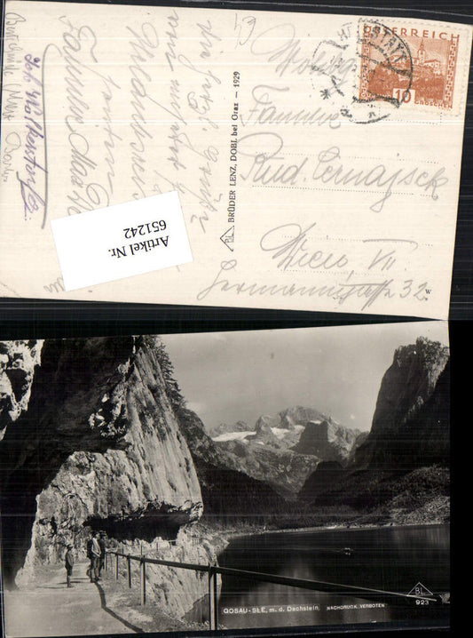 651242,Gosausee Gosau m. Dachstein