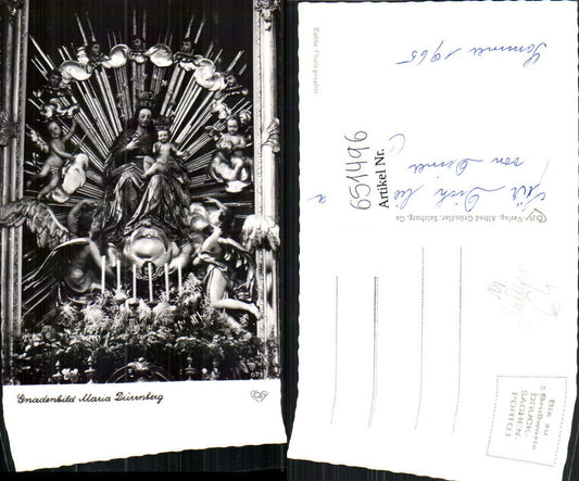 651496,Foto Ak Gnadenbild Maria Dürrnberg Hallein