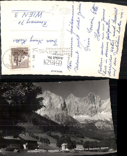 651524,Foto Ak Alpengasthof Zeferer Hachau b. Filzmoos m. Dachstein