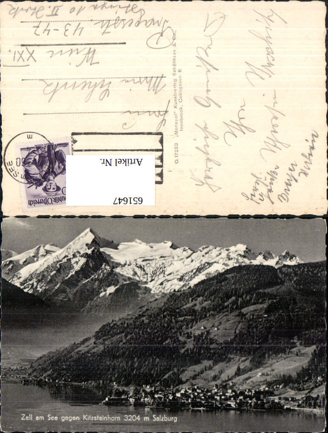 651647,Zell a. See geg. Kitzsteinhorn