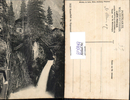 651849,Kesselfall i. Kaprunertal Kaprun Wasserfall
