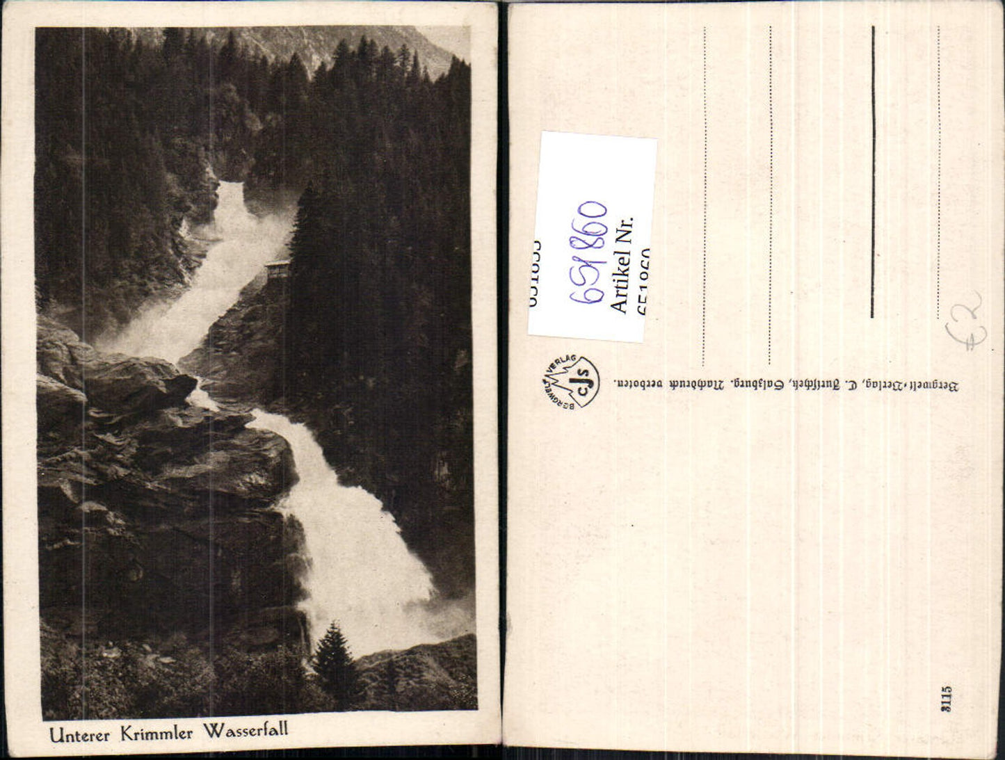 651860,Unterer Krimmler Wasserfall Krimml