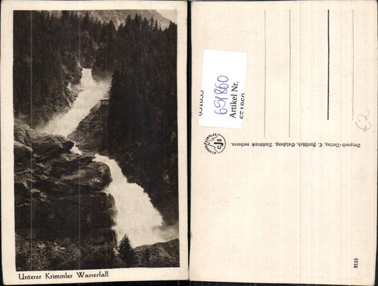 651860,Unterer Krimmler Wasserfall Krimml