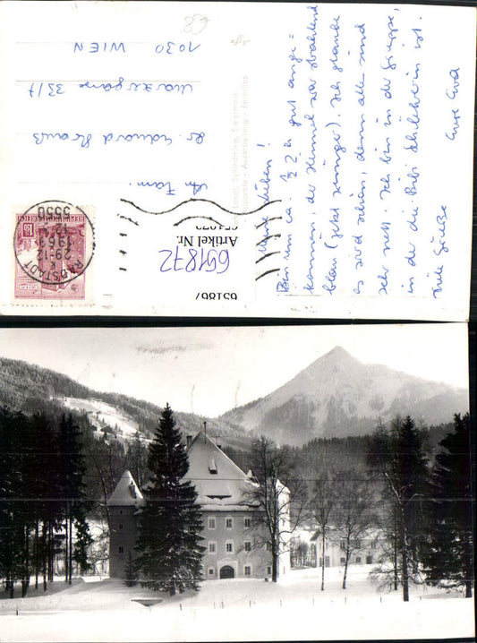 651872,Foto Ak Schloss Tandalier Sulzberghof Radstadt