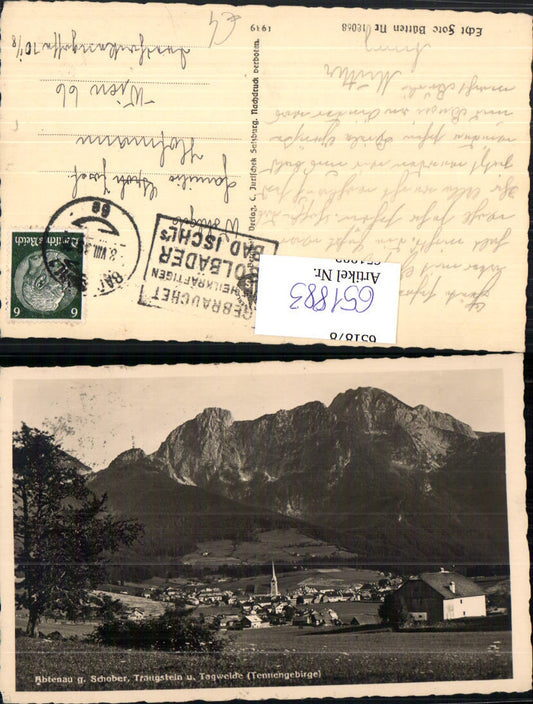 651883,Abtenau g. Schober Traunstein u. Tagweide Tennengebirge